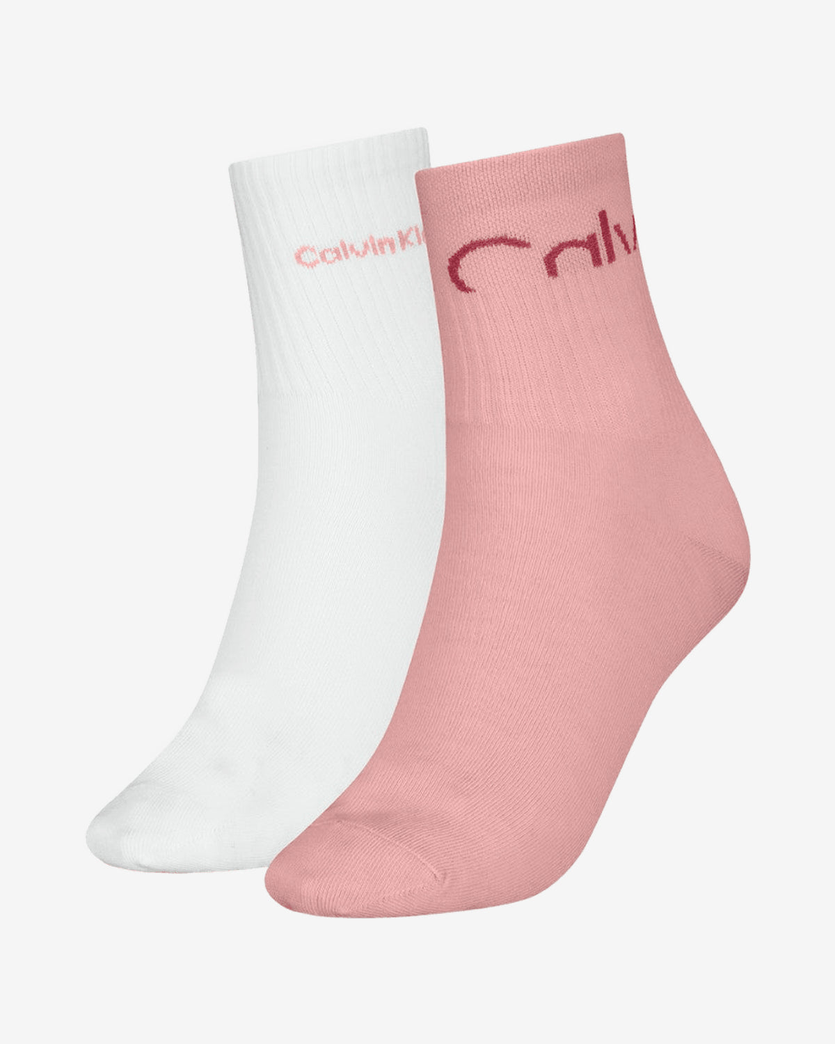 5518 CKJ WOMEN SHORT SOCK 2P CUT LO