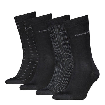 Calze Calvin Klein 701241207 CK MEN SOCK 4P GIFTB AOP