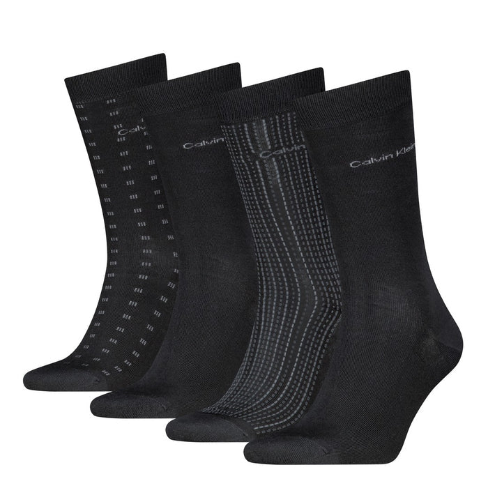 Calze Calvin Klein 701241207 CK MEN SOCK 4P GIFTB AOP