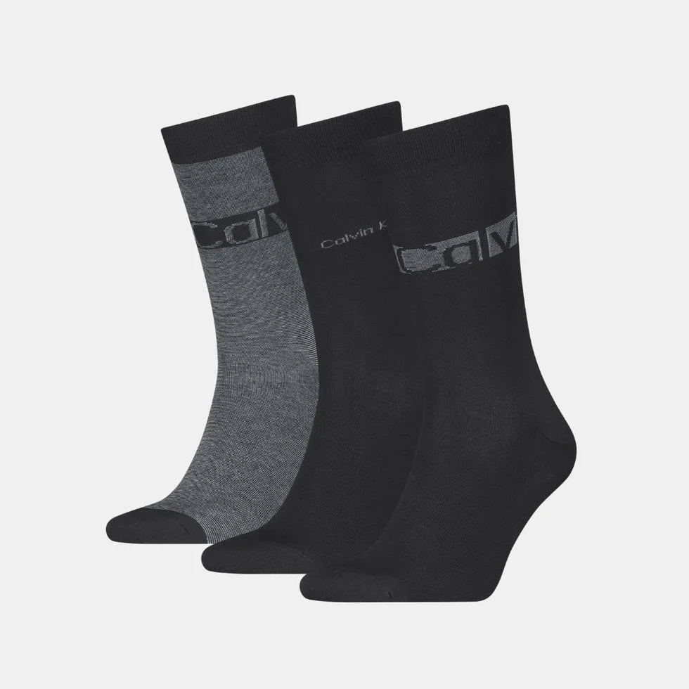 Calze Calvin Klein 701241208 CK MEN SOCK 3P GIFTB LOGO