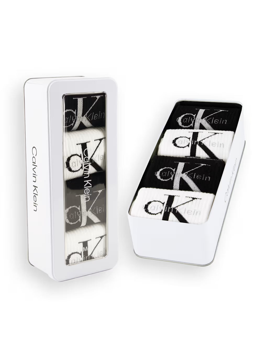 Calze Calvin Klein 701241258 SOCK 4P GIFTBOX MONOLOGO