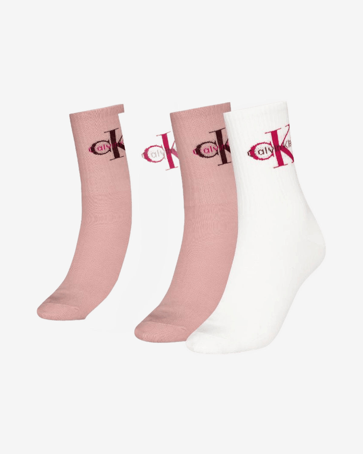 CKJ 5384 WOMEN SOCK 4P GIFTBOX MONO