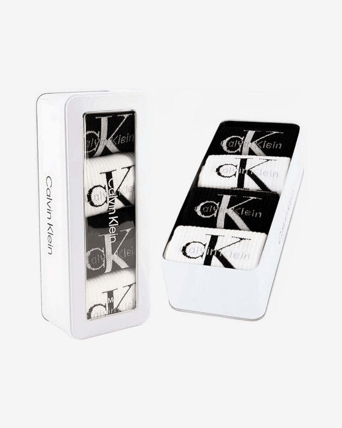 CKJ 5384 WOMEN SOCK 4P GIFTBOX MONO