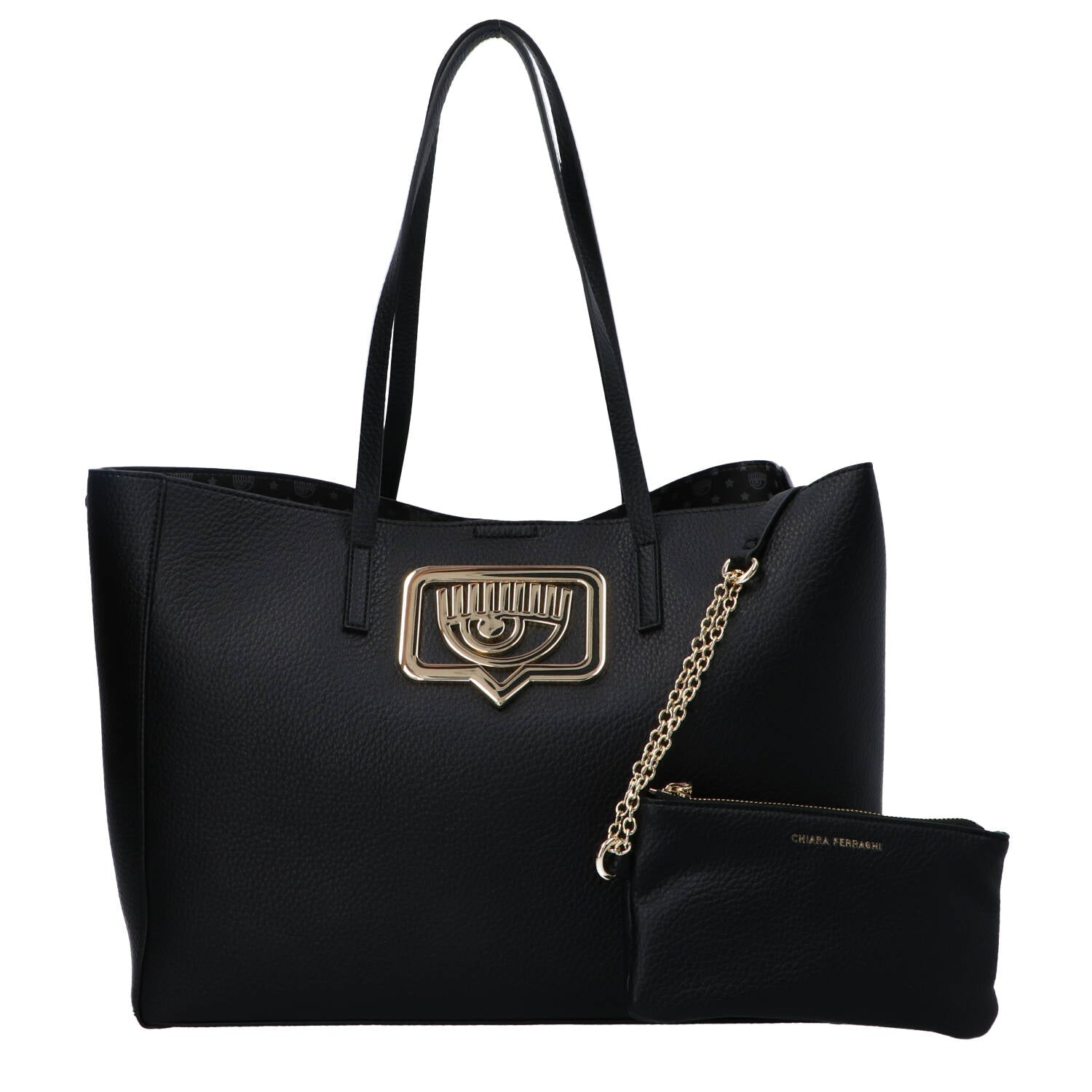 Borse a spalla SHOPPER GRAINY EYELIKE