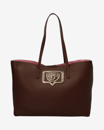 Borse a spalla SHOPPER GRAINY EYELIKE