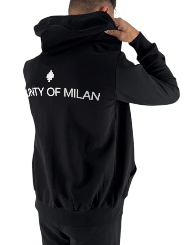 Felpe County Of Milan F6CMMAZH105 FELPA ZIP HOODIE MAN