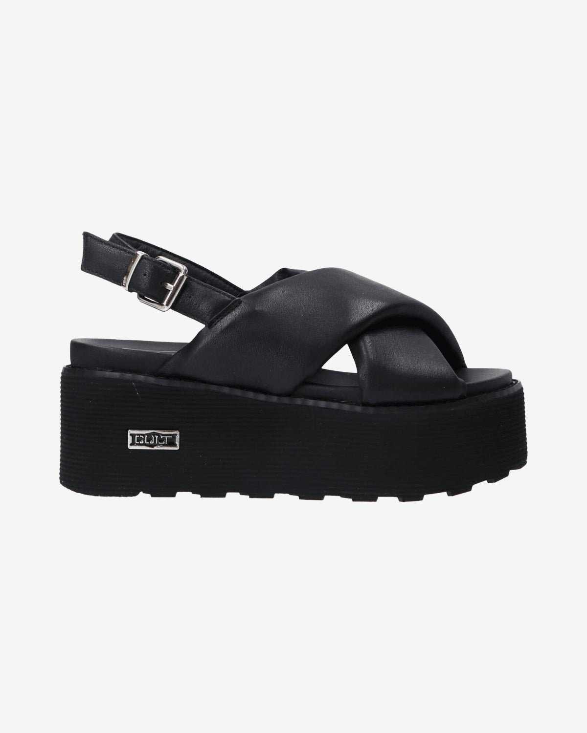 Sandali NANCY SANDAL W LEATHER BLACK