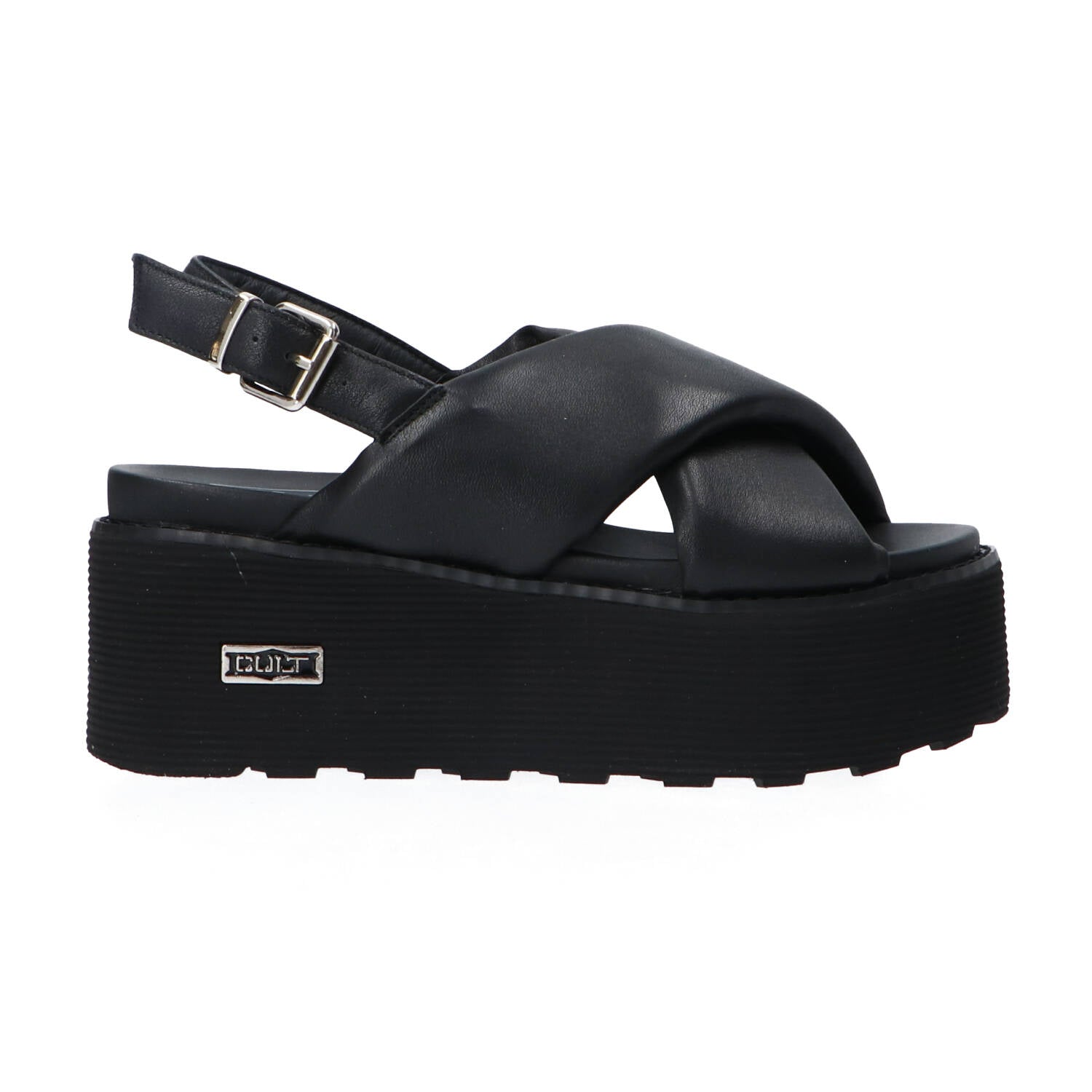 Sandali NANCY SANDAL W LEATHER BLACK