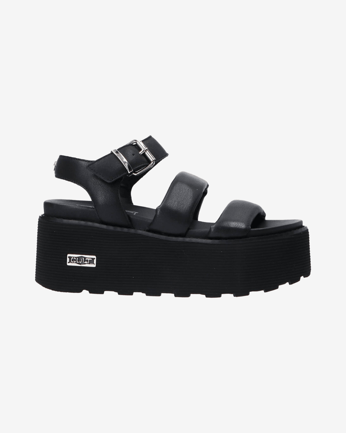 Sandali NANCY SANDAL W LEATHER BLACK