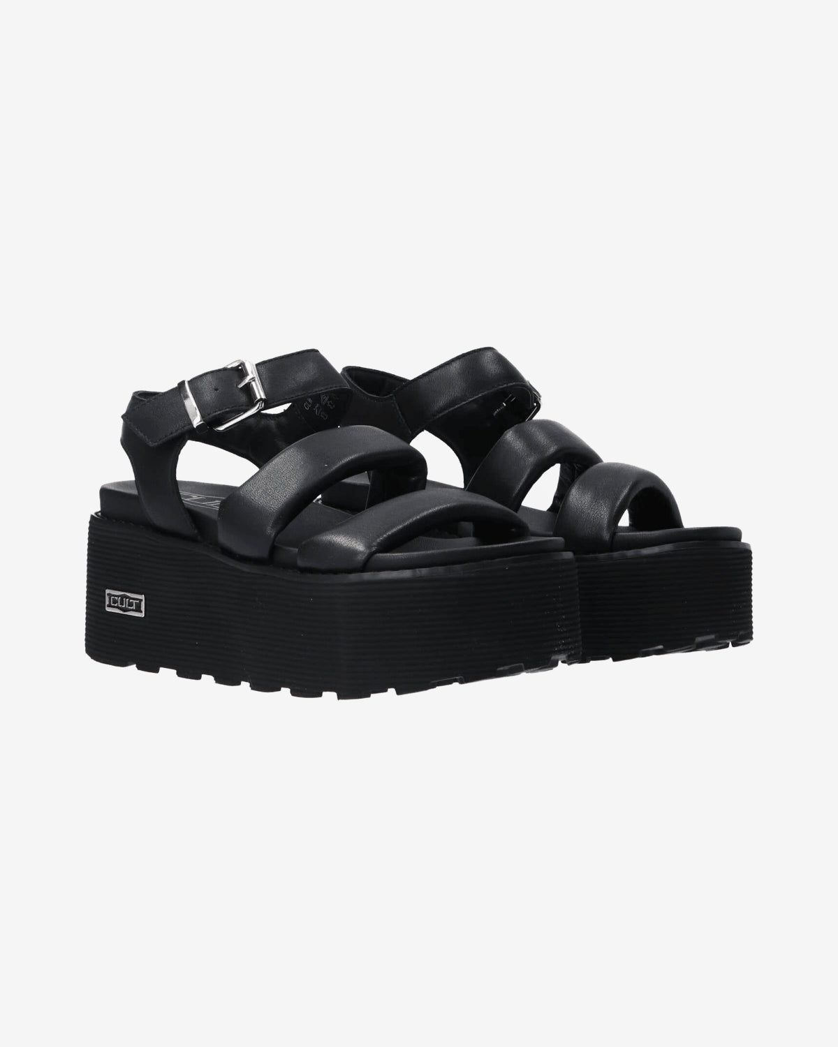Sandali NANCY SANDAL W LEATHER BLACK