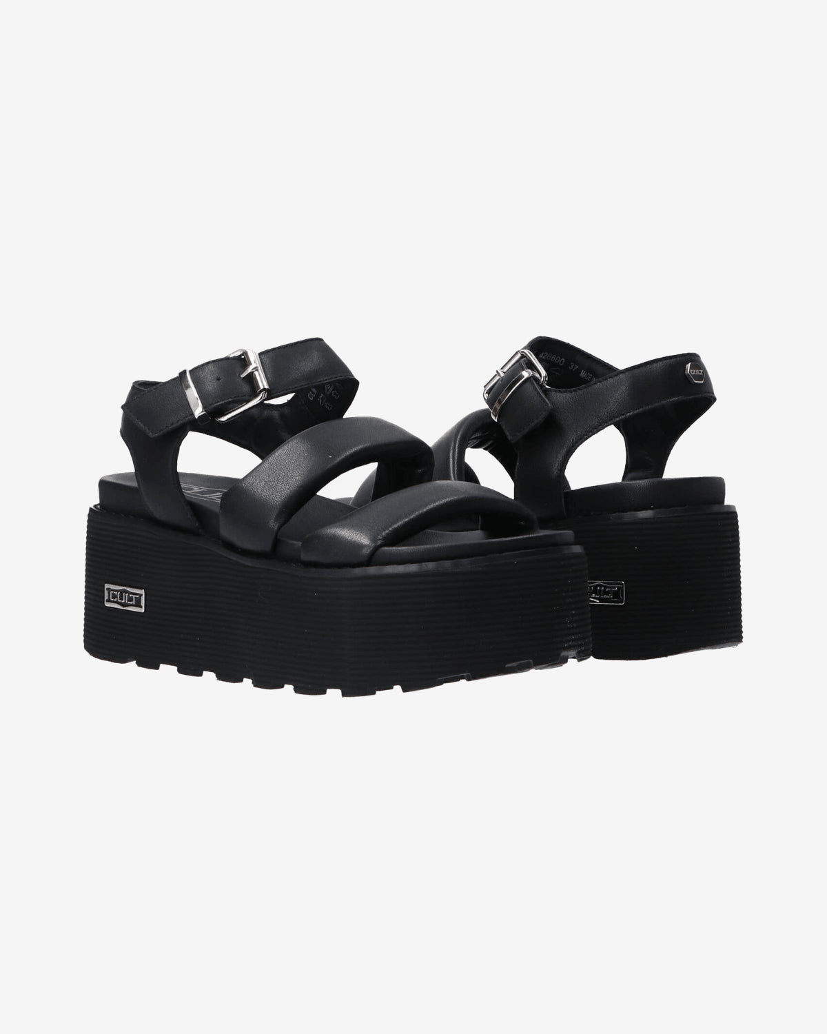 Sandali NANCY SANDAL W LEATHER BLACK