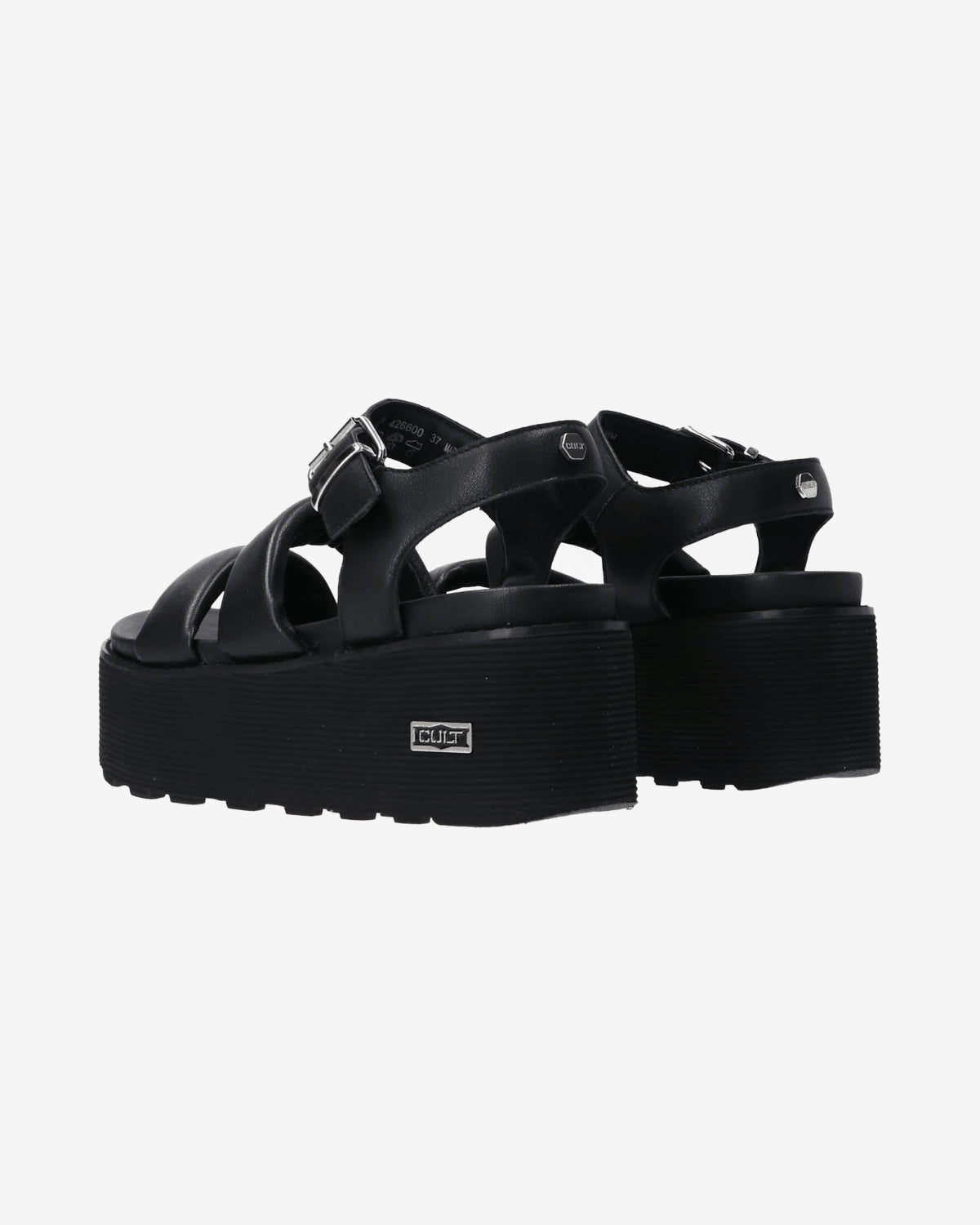Sandali NANCY SANDAL W LEATHER BLACK