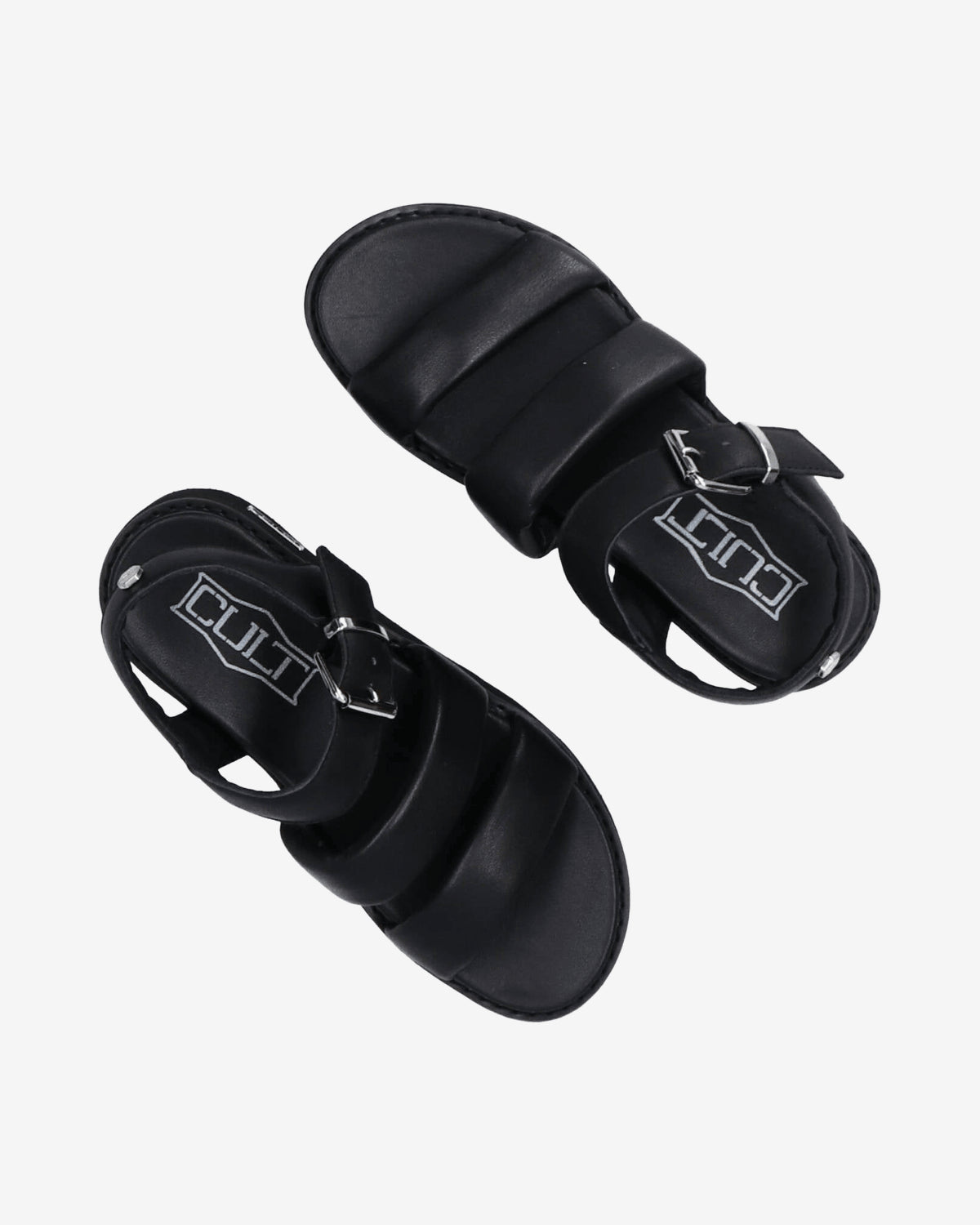 Sandali NANCY SANDAL W LEATHER BLACK