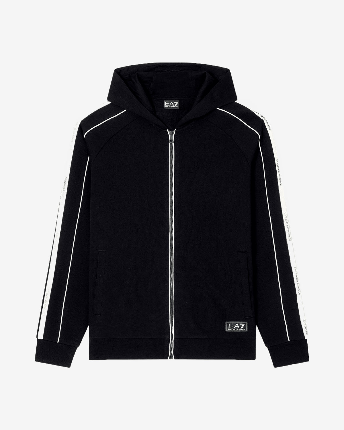 Felpa Zip Cappuccio Emporio Armani EA7
