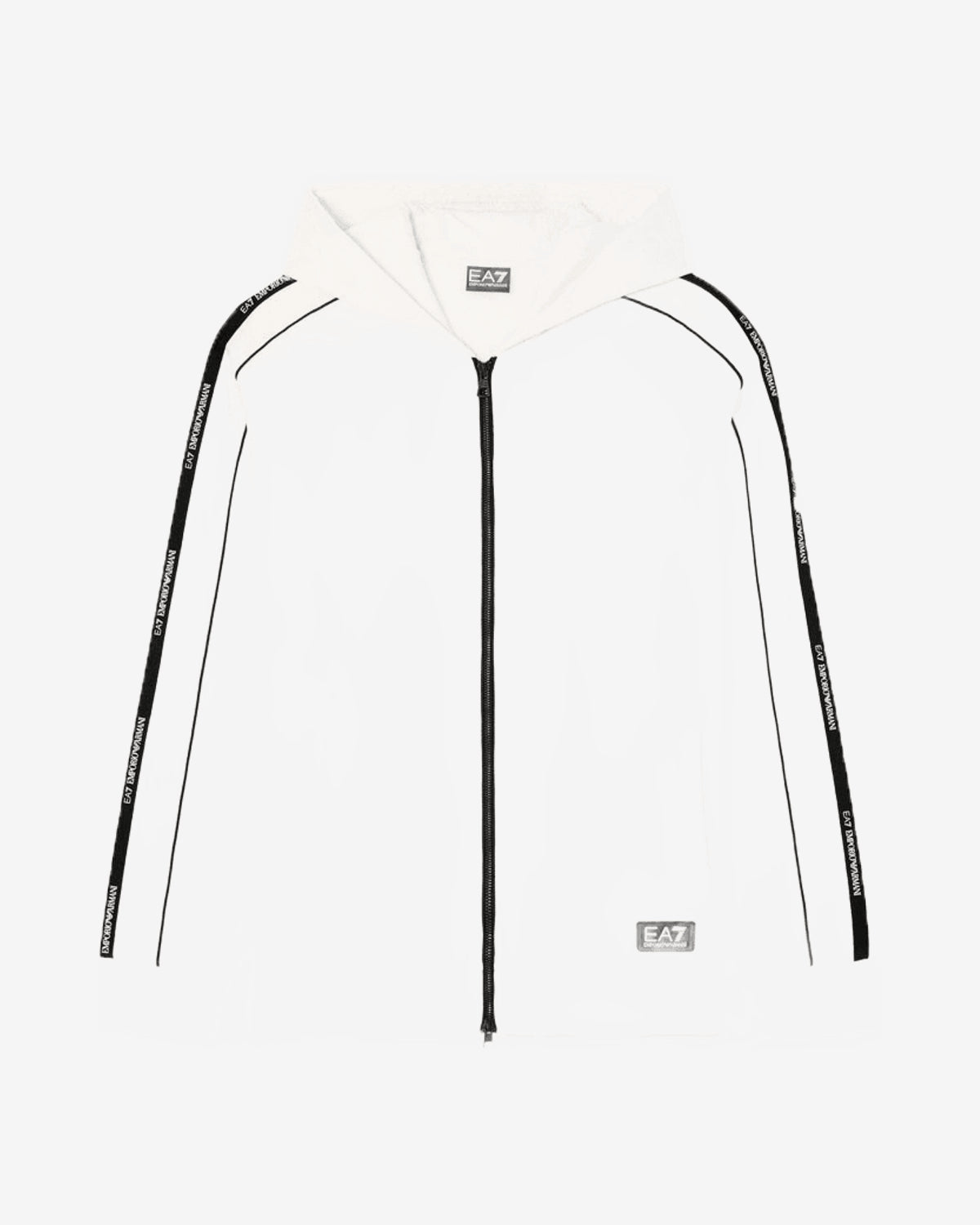 Felpa Zip Cappuccio Emporio Armani EA7