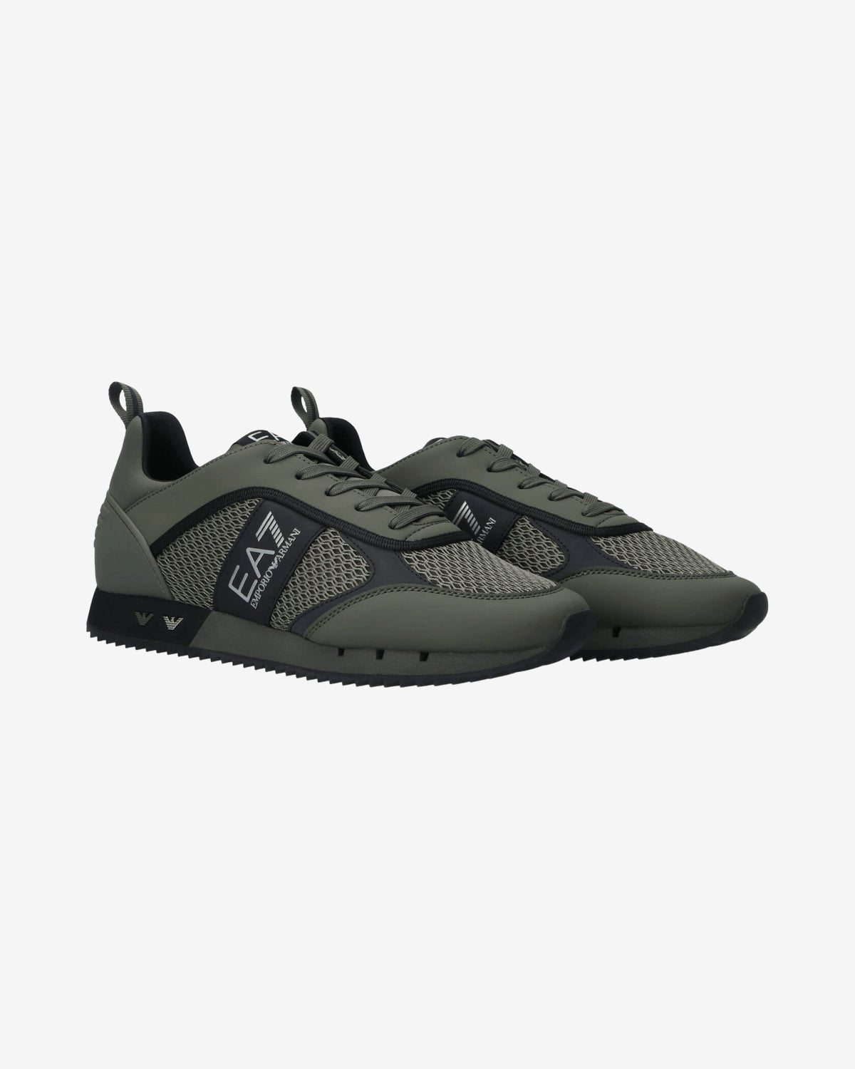 Sneakers Ea7 Sneakers Black and White Laces