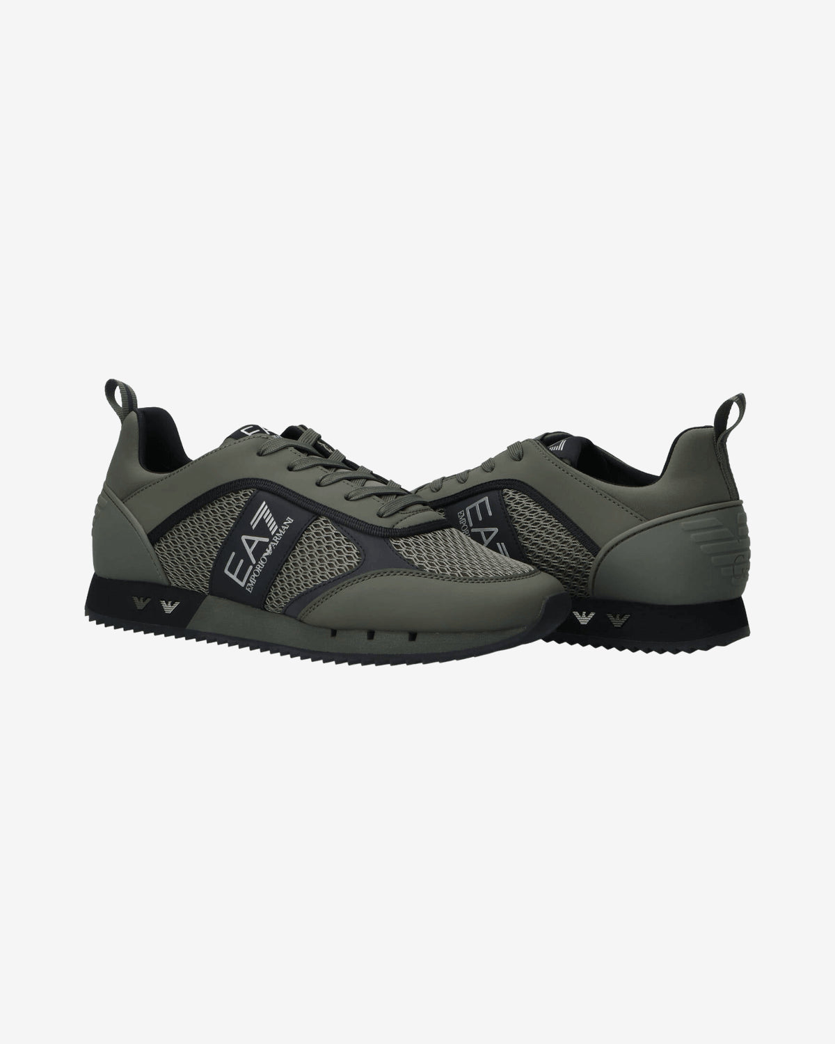 Sneakers Ea7 Sneakers Black and White Laces
