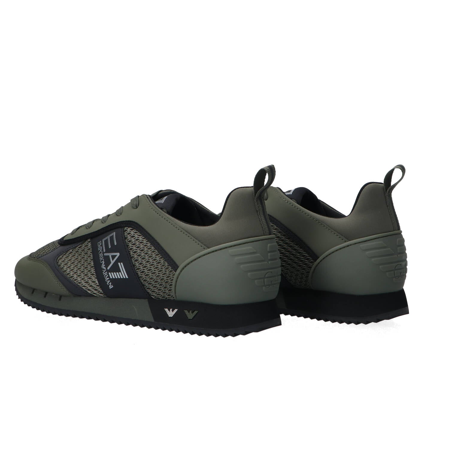 Sneakers Ea7 Sneakers Black and White Laces