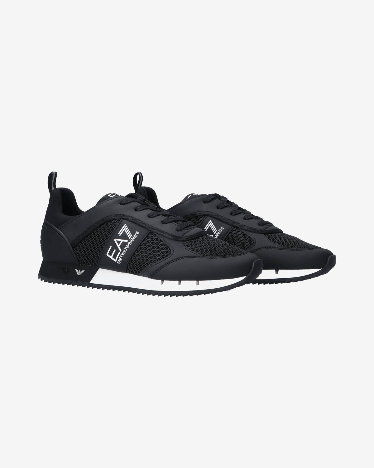 Sneakers Ea7 Sneakers Black and White Laces