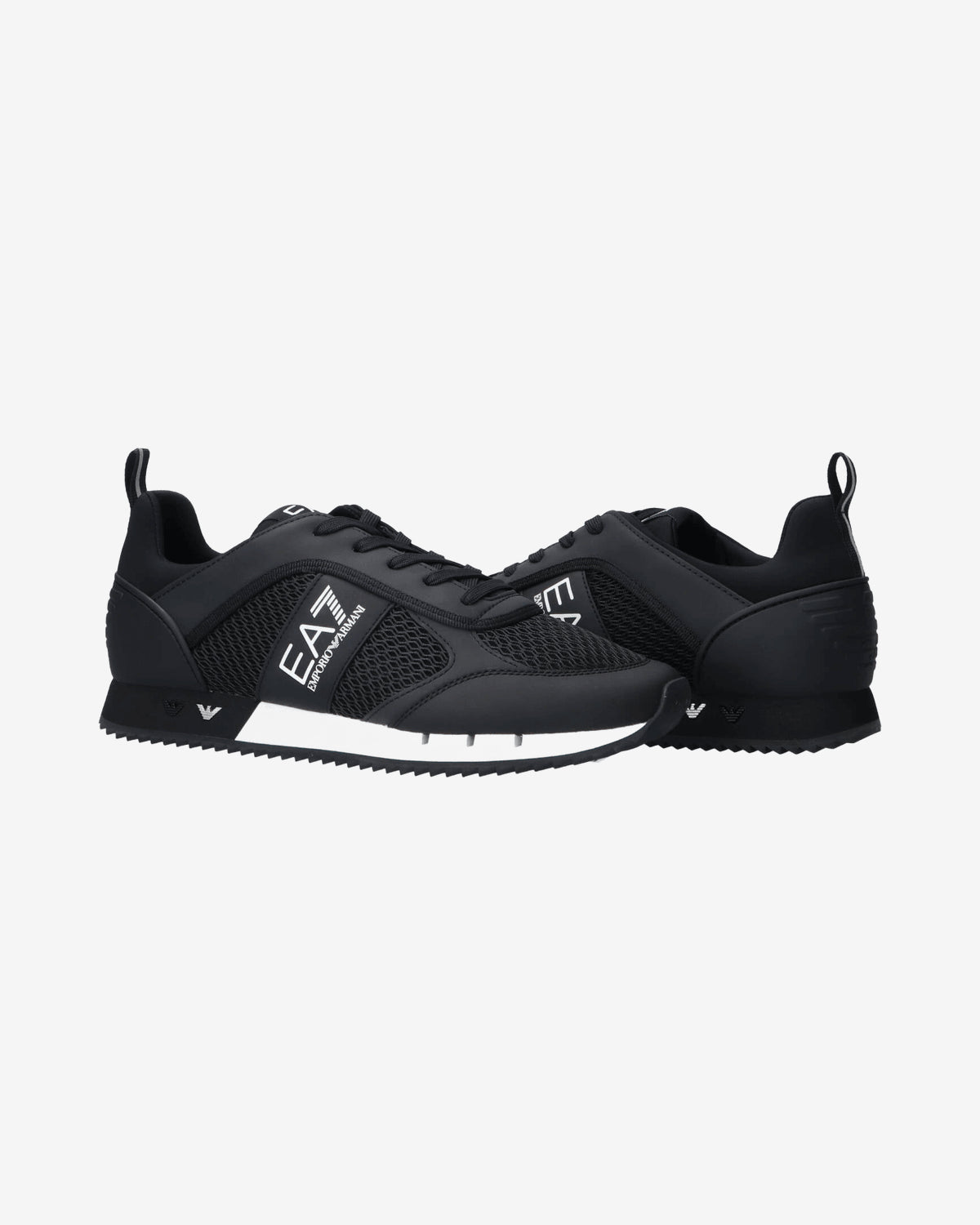 Sneakers Ea7 Sneakers Black and White Laces