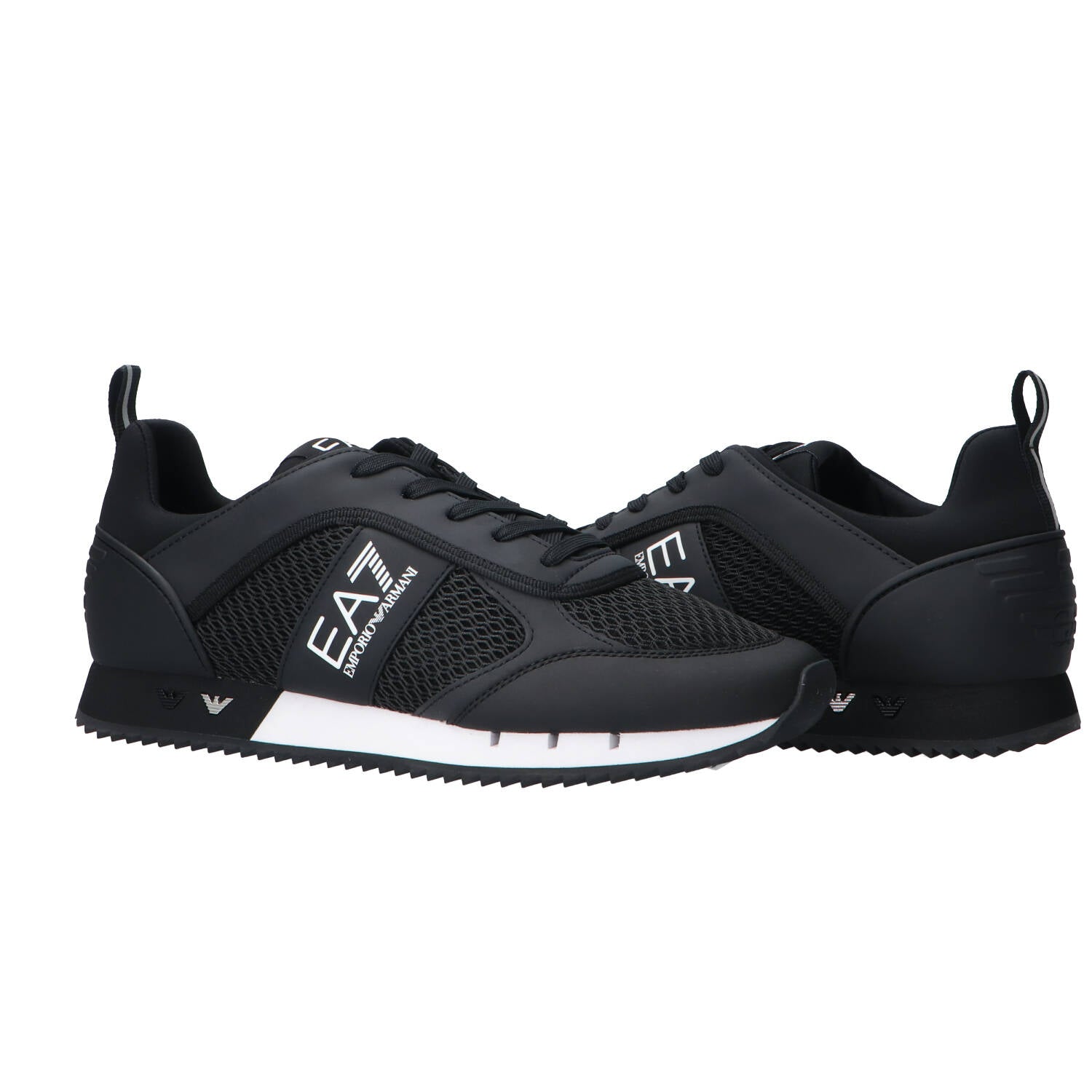 Sneakers Ea7 Sneakers Black and White Laces