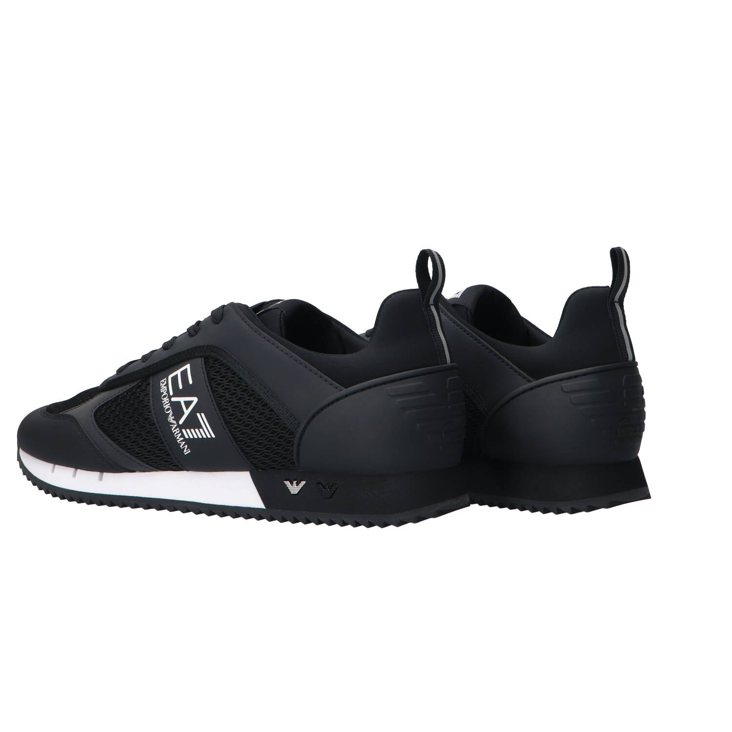 Sneakers Ea7 Sneakers Black and White Laces