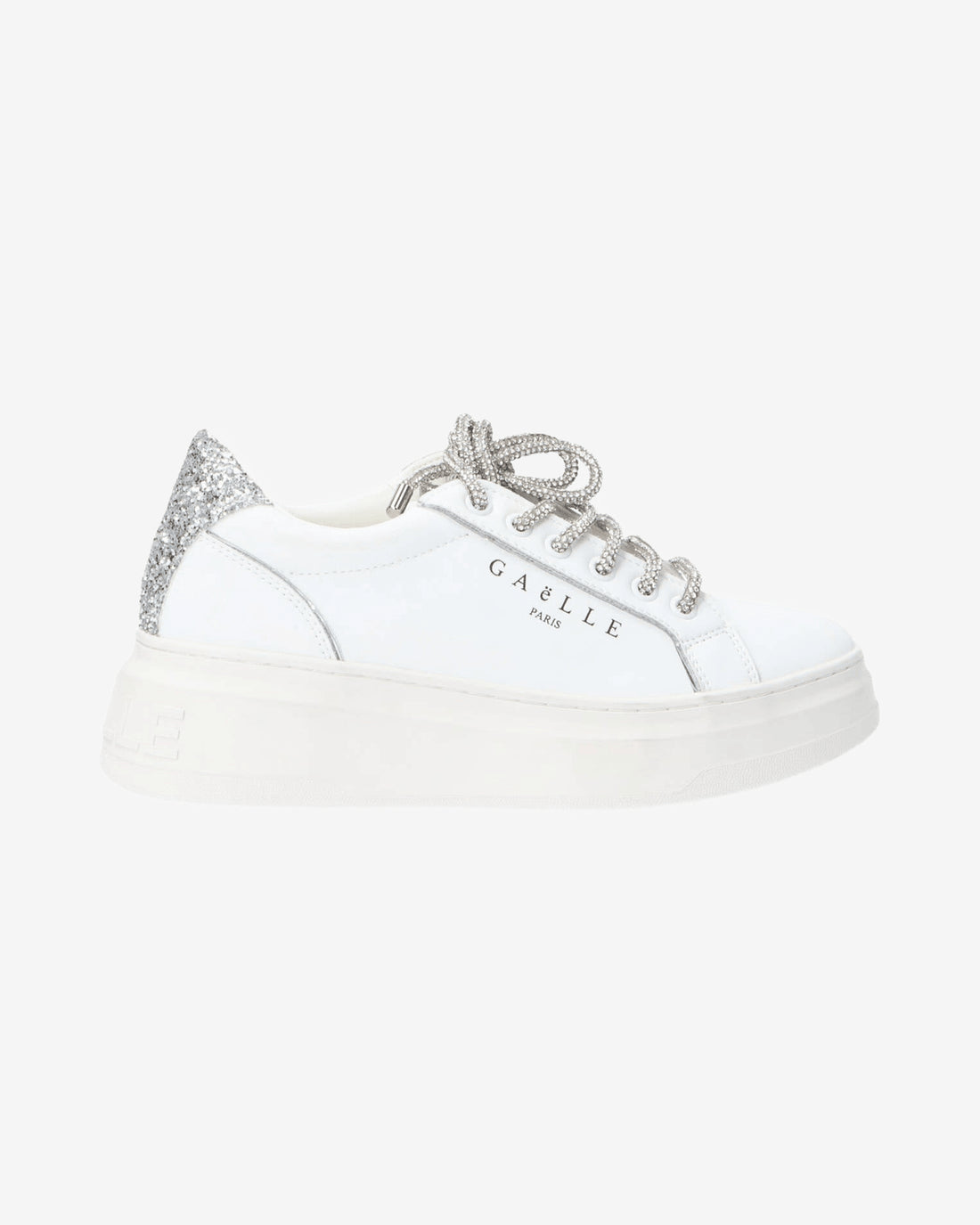 Sneakers New Addict leather platform