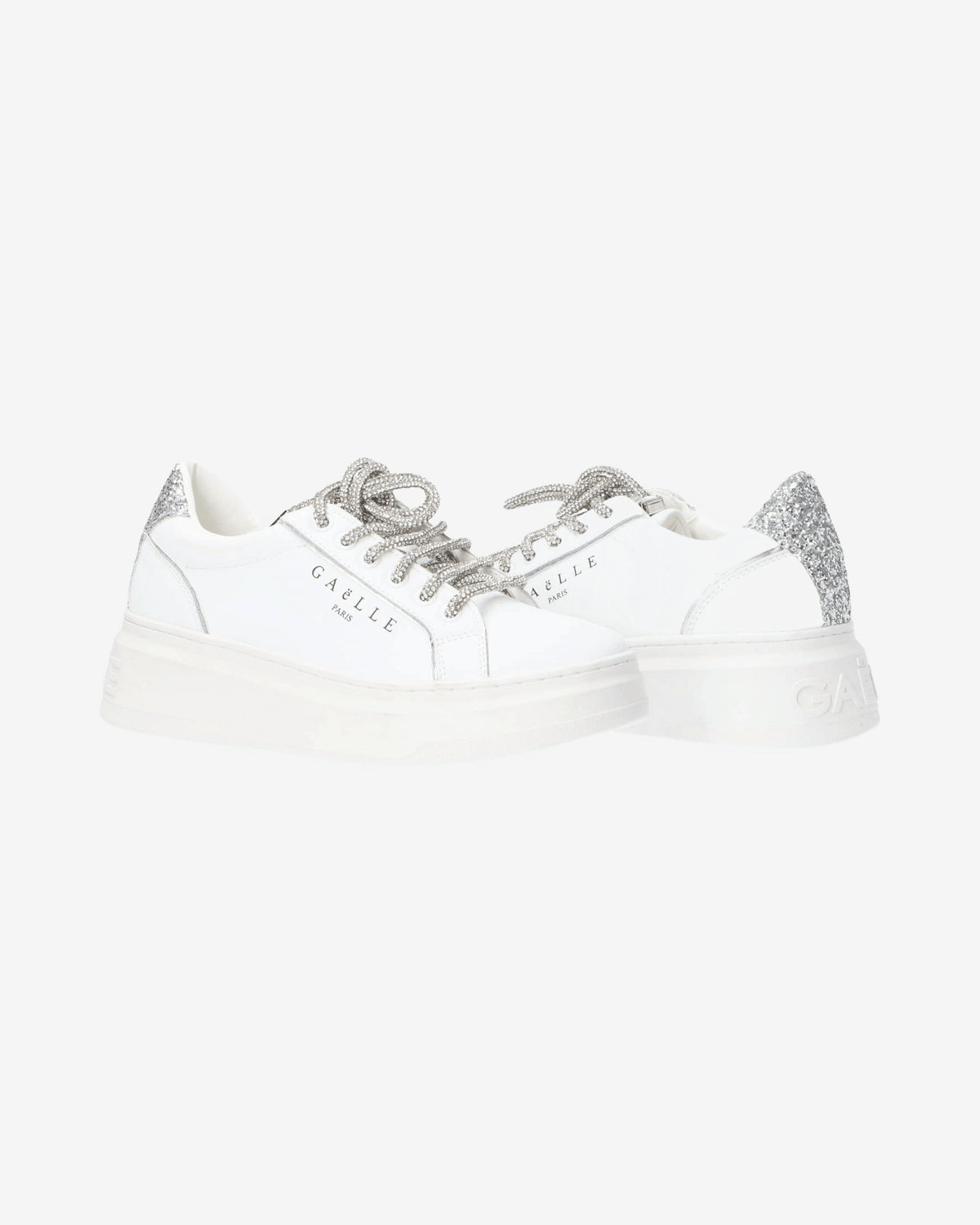 Sneakers New Addict leather platform