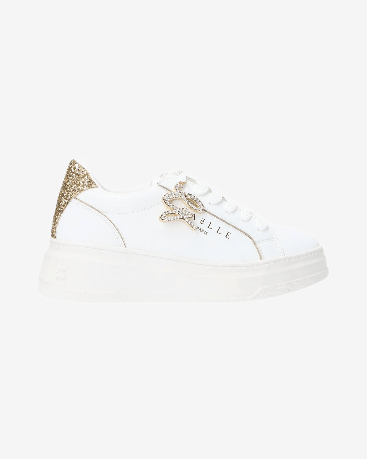 Sneakers New Addict leather platform