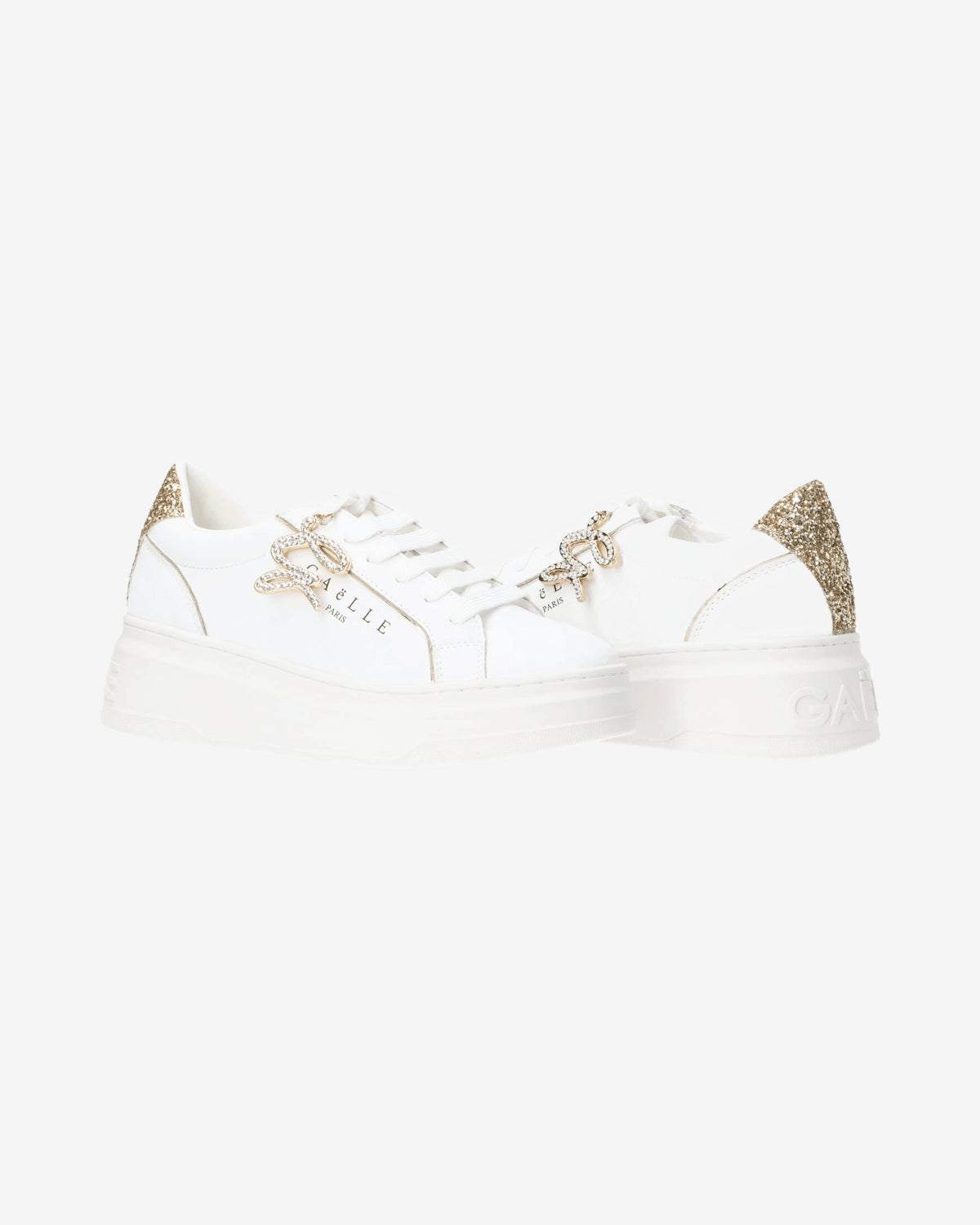 Sneakers New Addict leather platform