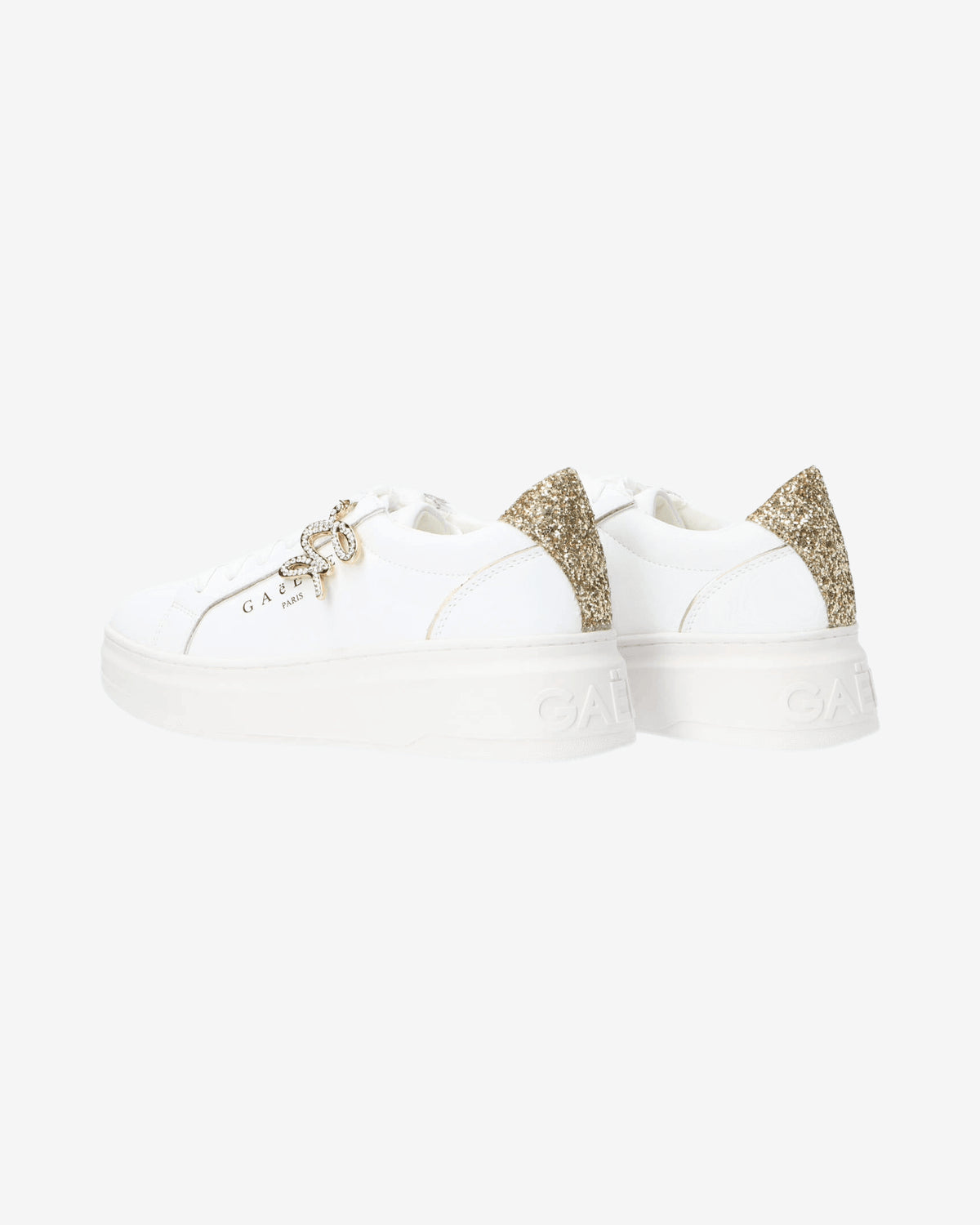 Sneakers New Addict leather platform