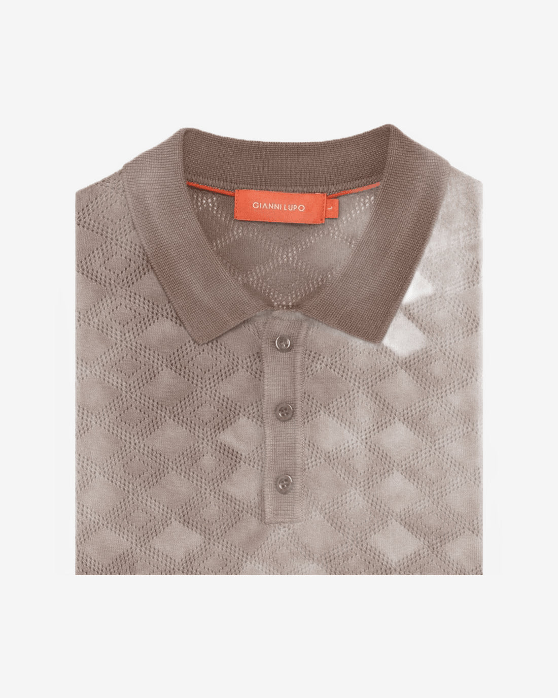 GL35328 POLO MAGLIA TRAFORATA