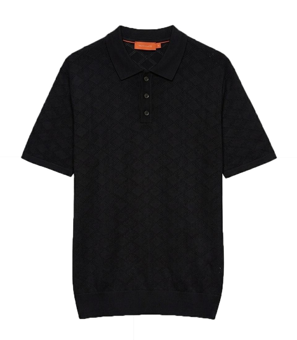 GL35328 POLO MAGLIA TRAFORATA