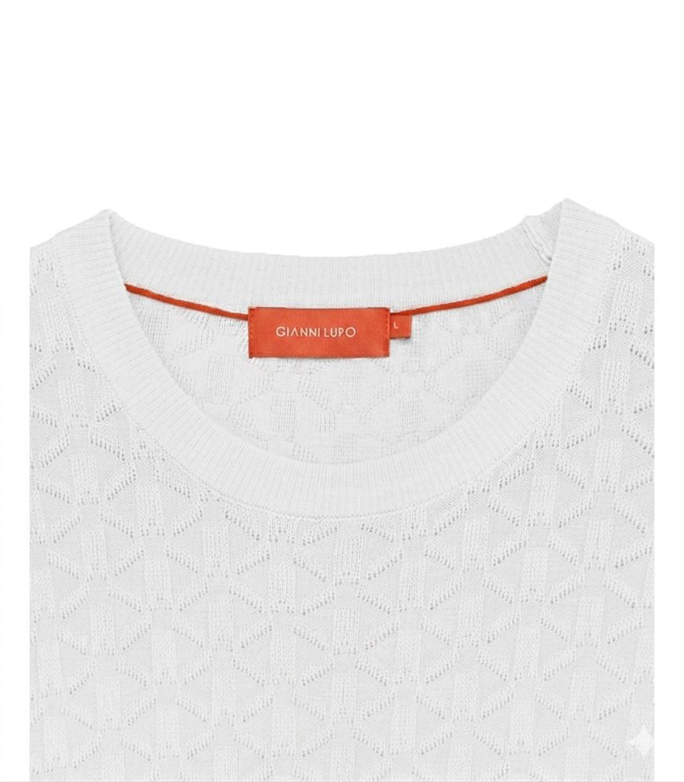 GL35330 IN MAGLIA PATTERN RILIEVO