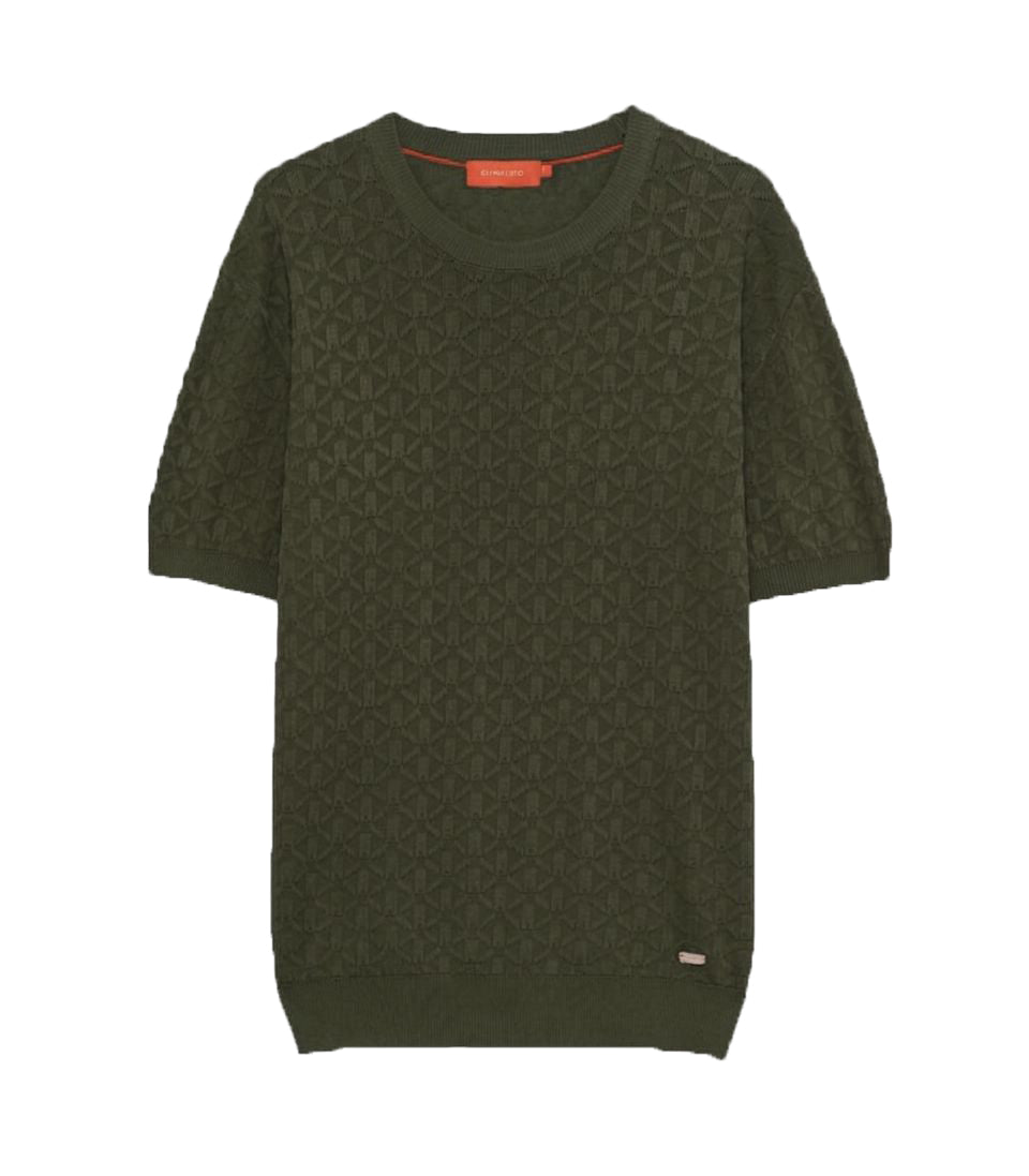 GL35330 IN MAGLIA PATTERN RILIEVO