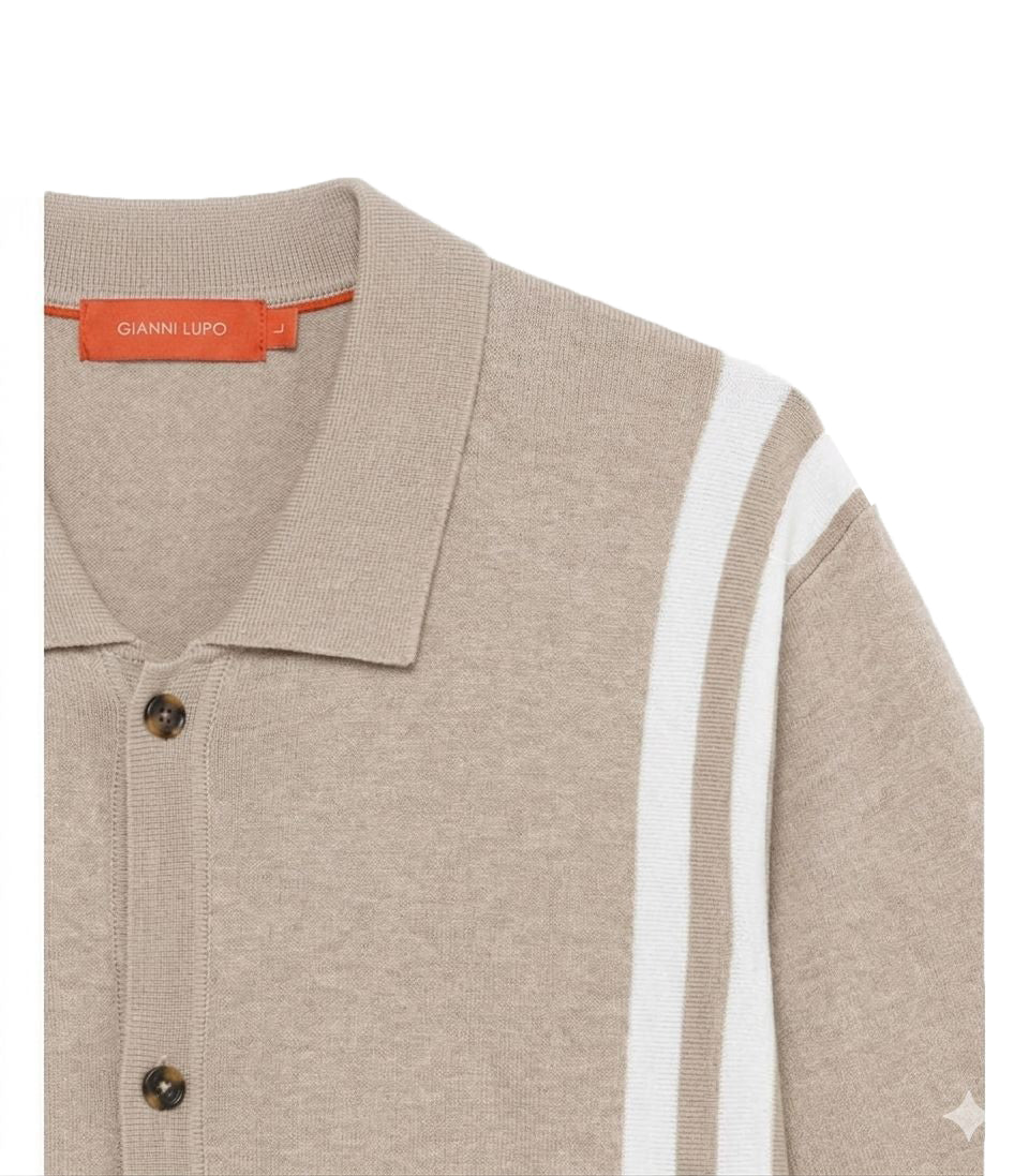 GL35332 IN MAGLIA MANICHE CORTE