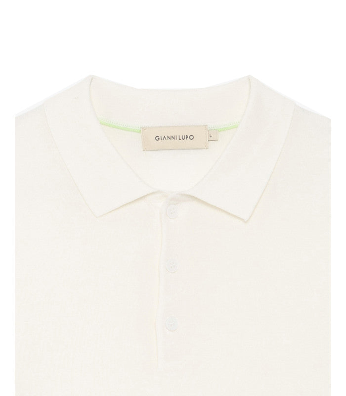 Polo Gianni Lupo Maglia Beige Uomo
