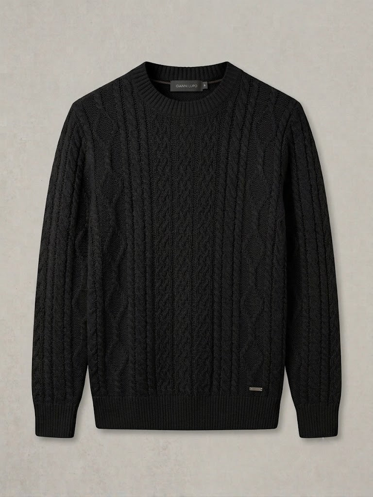 Maglioni Gianni Lupo GL522S-F26 MAGLIA TRECCIA