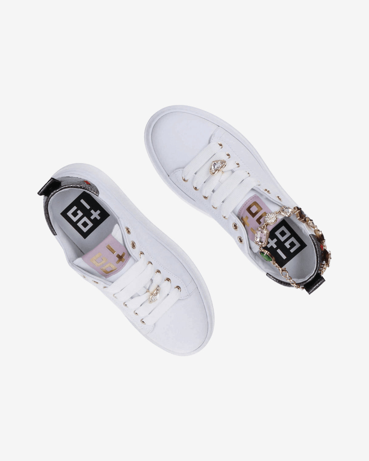 Sneakers Combi strass pia