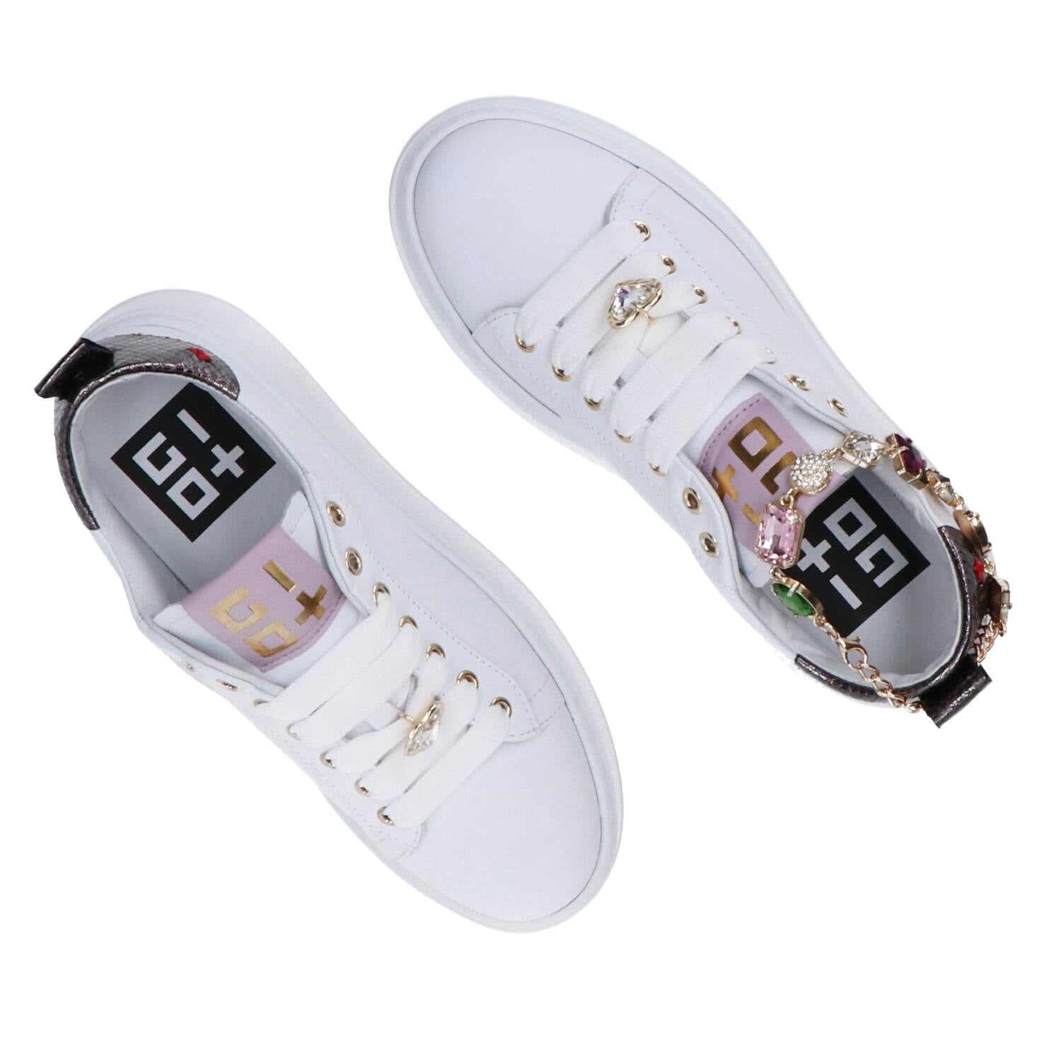 Sneakers Combi strass pia