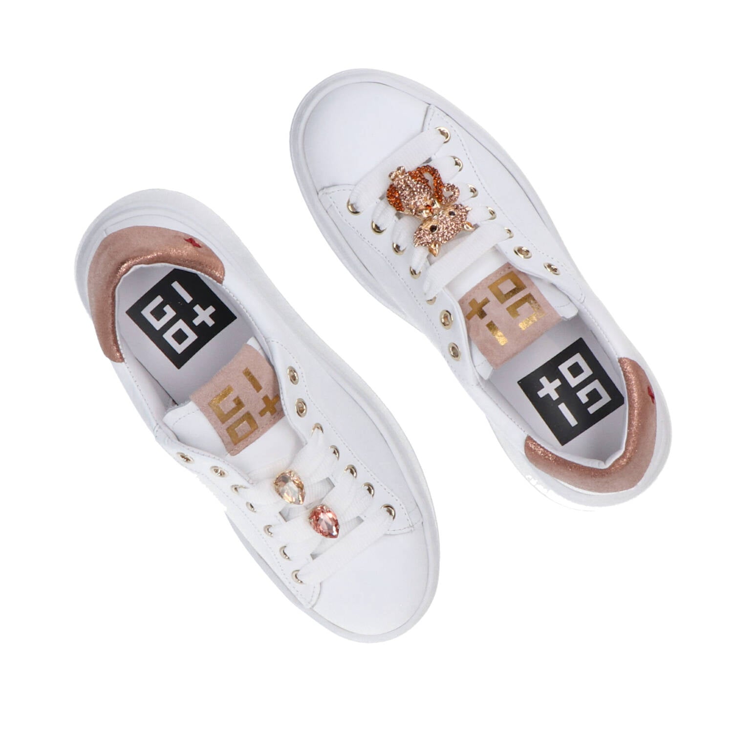 Sneakers Combi strass pia