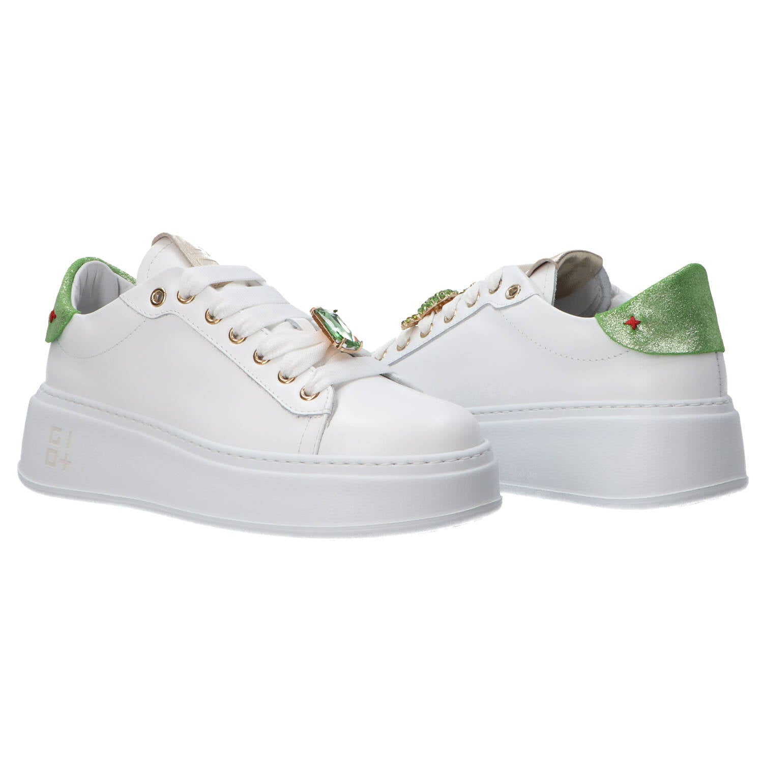 Sneakers Combi strass
