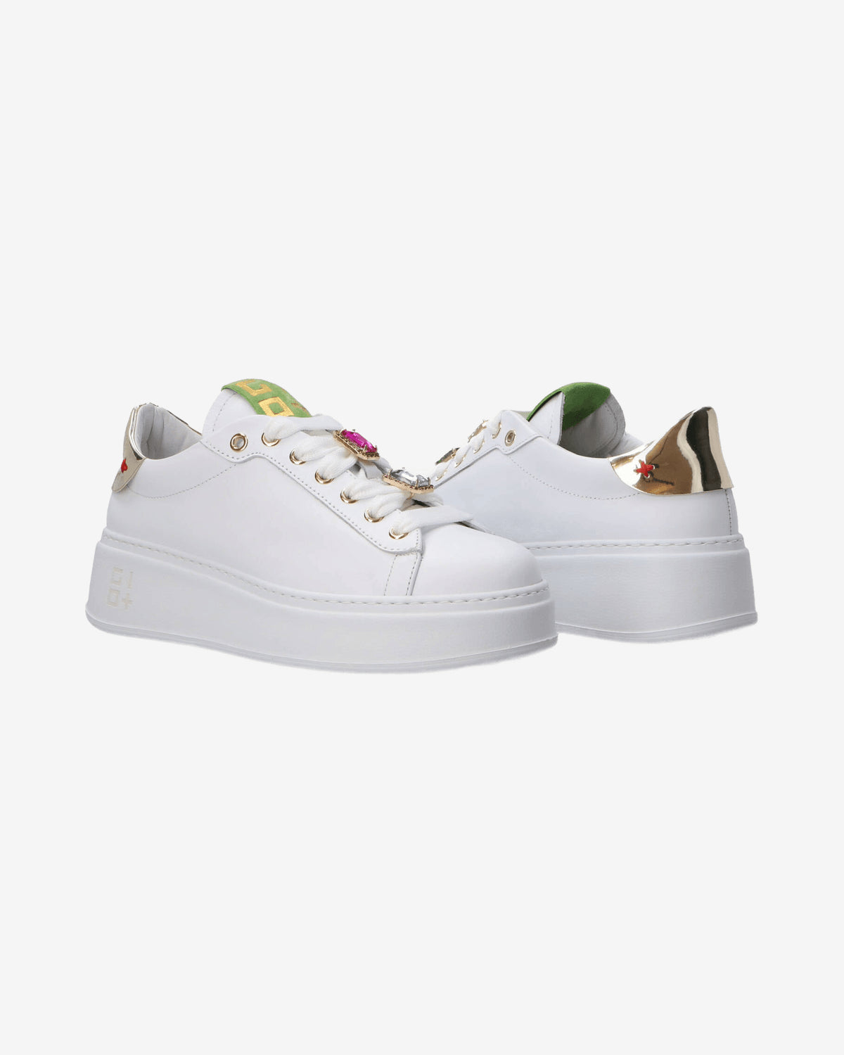 Sneakers Combi strass