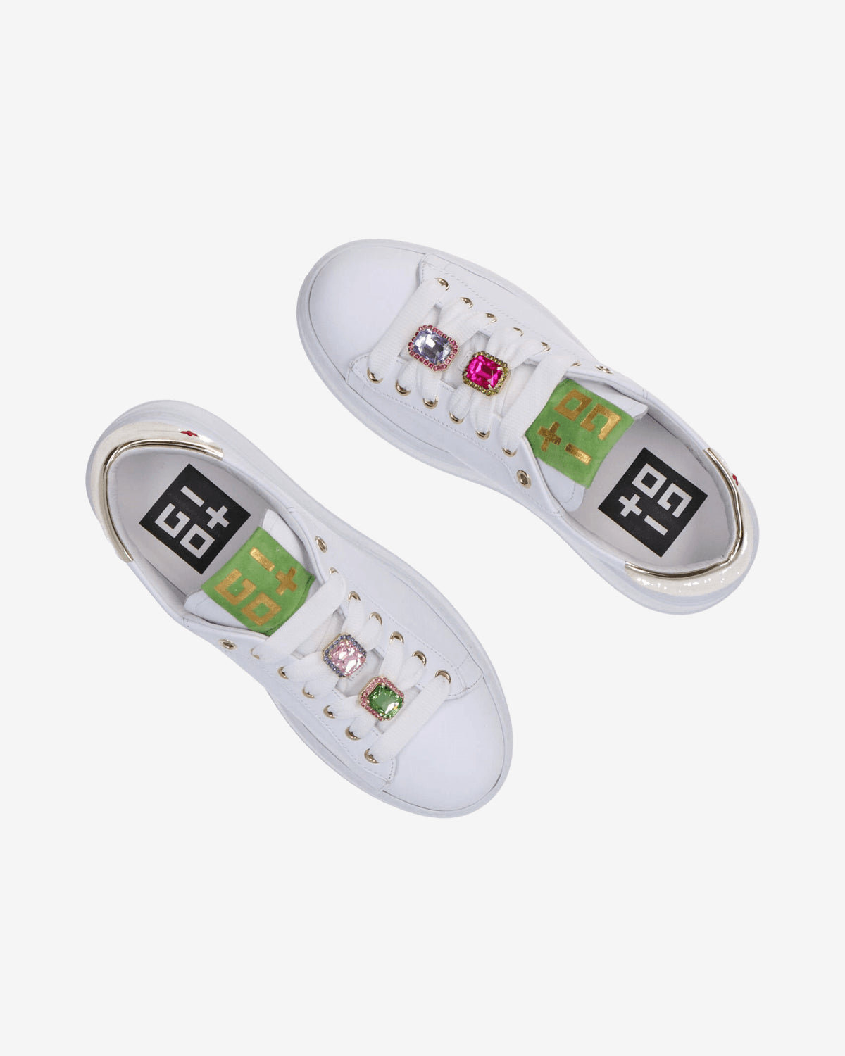 Sneakers Combi strass