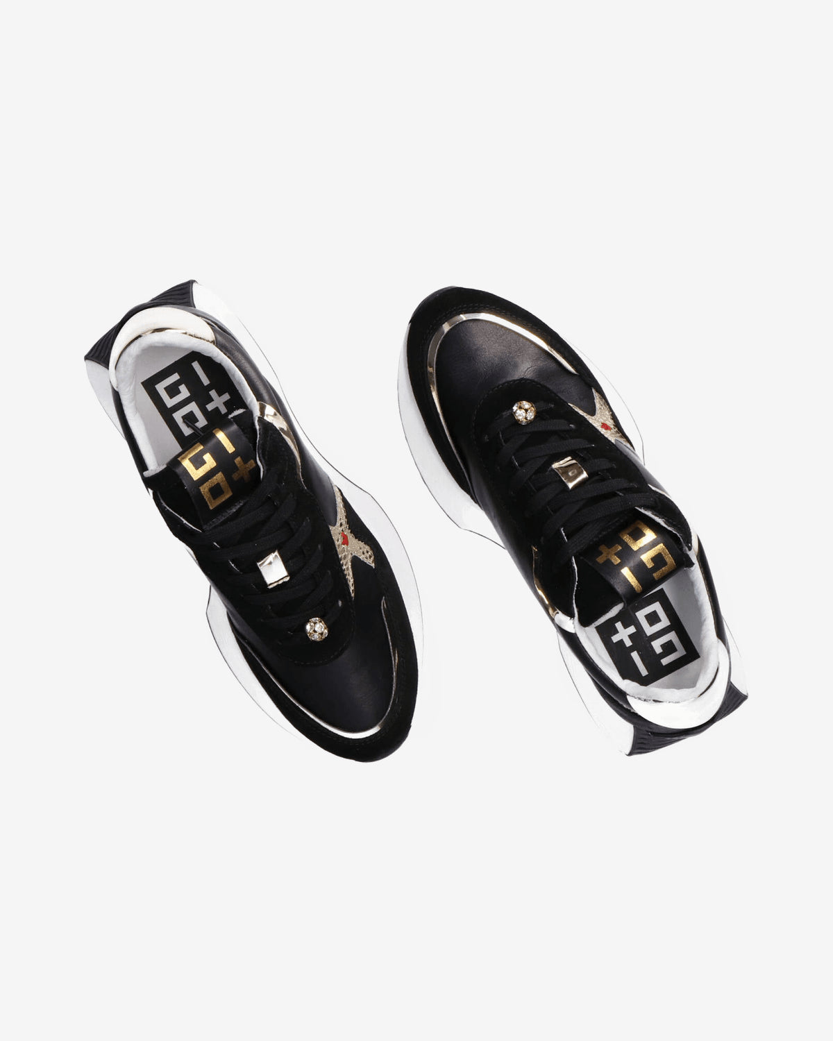 Sneakers Gipsy05 combi oro