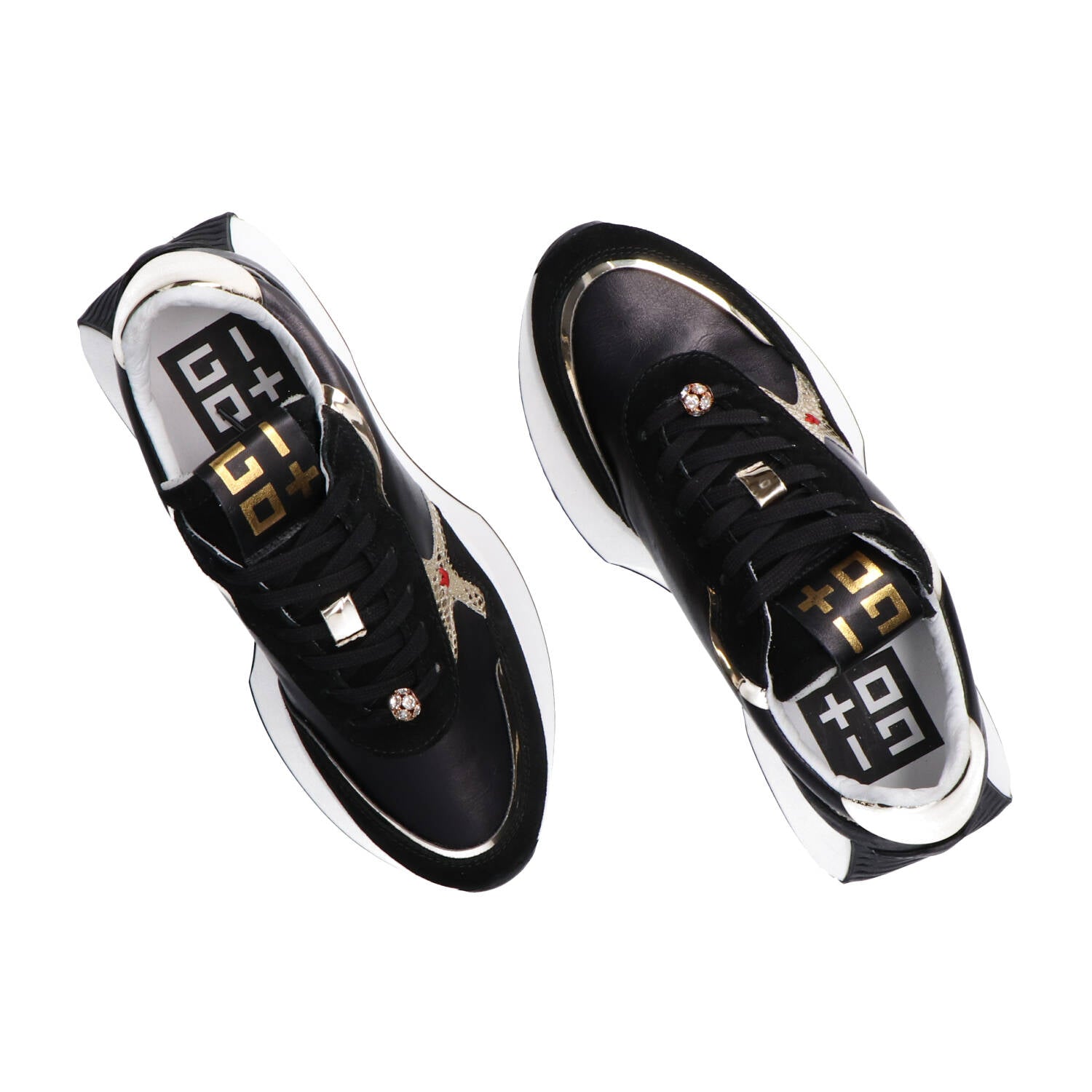 Sneakers Gipsy05 combi oro