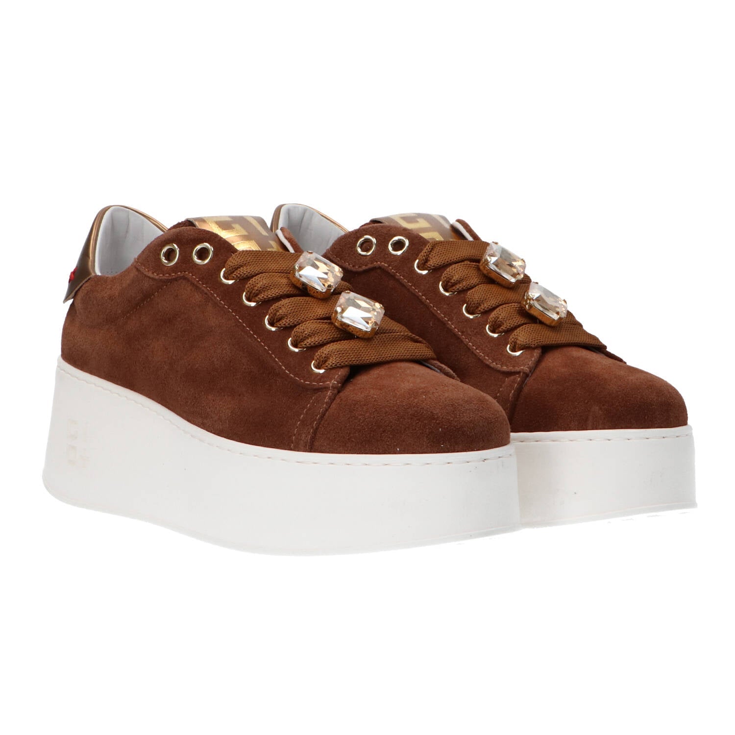 Sneakers Platform jewels rosa