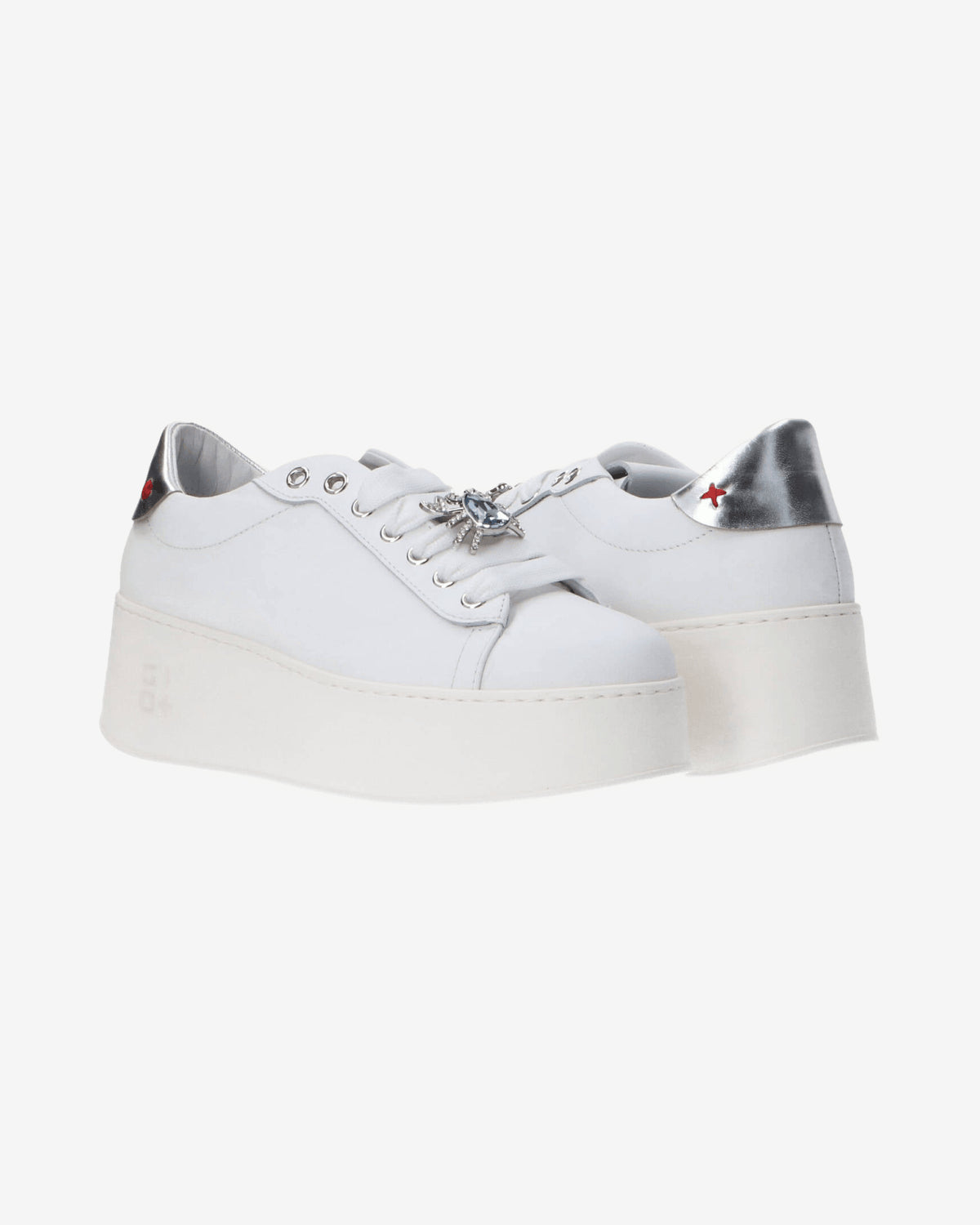 Sneakers Platform jewels rosa