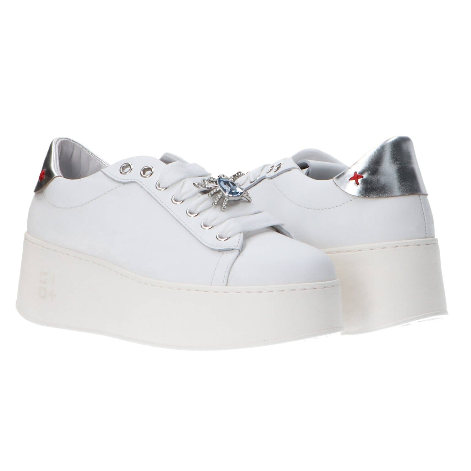 Sneakers Platform jewels rosa