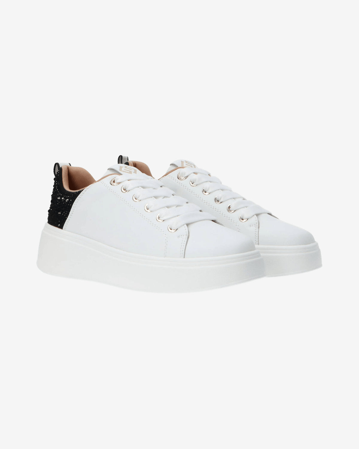 Sneakers GB915 strass bicolor